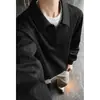 2026 HT26235 sudadera modificada escena interior talla grande chaqueta de dos piezas falsa M-5X HW26626-Especial P34