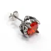 Estilo Japonés y Coreano Ins Personalizados Moda Retro Redondos Zirconia Pendientes Nicho Alta Gama Unisex Pendientes Pendientes