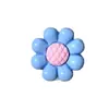 Accesorios Brillantes de Resina de Girasol DIY Charms para Zapatos Ropa Botella de Agua Pasador Gomita para el Cabello Pegatinas Decorativas