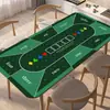 Mantel individual antideslizante de tierra de diatomeas estilo americano para sala de estar, mantel para mesa de juegos, póker y bacará, duradero, fácil de limpiar y se puede cortar a medida