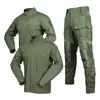 Conjunto Tático de Uniforme de Primavera e Outono RuiZe AK Frog Suit Conjunto de Três Peças Resistente à Água Uniforme de Treinamento Camuflado para Exterior Atacado