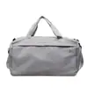 Nova bolsa de ginástica, bolsa de armazenamento de bagagem esportiva para yoga à prova d'água com compartimento separado para sapatos, bolsa transversal de grande capacidade para viagens curtas