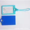 2018 nova etiqueta de bagagem de cor de doce de silicone etiqueta de bagagem de silicone de hotel acessórios itens promocionais