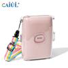 Para usar en el estuche de almacenamiento transparente Crystal Clap Instax Mini Link2, antiarañazos y anticaídas, funda protectora de PC Crystal