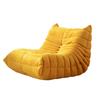 Fábrica de muebles Foshan, sillón oruga, sillón reclinable de gamuza, estilo italiano minimalista, para sala de estar, balcón