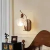 Lámpara de Pared Floral Estilo Francés, Lámpara Cálida y Romántica Vintage para Mesita de Noche de Dormitorio, Decoración de Arte de Pared de Fondo para Sala de Estar Lámpara de Pétalo