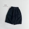 Calça Infantil 2026 Primavera e Verão Algodão Puro Fina Casual Longa para Meninos e Meninas Calça Estilo Japonês para Uso ao Ar Livre Calça Respirável à Prova de Mosquitos