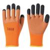 Luvas de Espuma Mergulhada em PVC com Terry para Proteção no Trabalho em Canteiros de Obras, Proteção do Trabalho Revestida de Borracha, Antiderrapantes e Resistentes ao Desgaste com Revestimento de Borracha