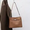 Bolso Grande Vintage de Nicho para Viajeros 2026 Nuevo Modelo Estilo Melard Bolso Kelly Bolso Tote de Hombro Texturizado