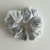 Scrunchie de Malla de Doble Capa Dulce y Delicado Estilo Coreano Elegante Liga para el Cabello de Cola de Caballo para Cabello Fino Cuerda para el Cabello Banda Elástica Adorno para la Cabeza