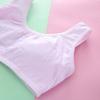Período de Desenvolvimento de Roupa Íntima Feminina Meninas Usam Camisetas Regata Pequenas Alunos do Ensino Fundamental Crianças Maiores Alunos do Ensino Médio Meninas Jovens Sutiã de Algodão Puro