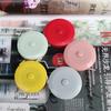 Regalo creativo de fábrica regla retráctil automática cinta de 1.5 m color plástico cinta métrica redonda al por mayor logotipo