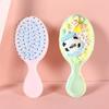 Handmade Creme Gel Air Cushion Massagem Comb Pequena Menina Bonito Coração Portátil Crianças Gel Gel Pente Atacado