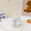 2025 Primavera y Verano Explosiones Moda Casual Niños Caramelo Jelly Bolso Mini Bandolera de Hombro Bolso de Mano Venta al por Mayor