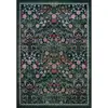 Tapete Imitação de Caxemira Estilo Retro Americano, Tapete Antiderrapante de Cobertura Total para Sala de Estar, Sofá, Mesa de Centro, Quarto, Tapete de Cabeceira Resistente a Manchas e Fácil de Cuidar