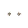 Arete de Trébol de Cuatro Hojas de Circonia Simple Mini Elegante Arete para el Cartílago de la Oreja Moda Coreana Pequeño Fresco Dulce Flor Joyería para la Oreja