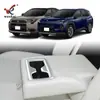 Adequado para 26 Modelos de Toyota Rav4 Modificação Interna Porta-copos do Banco Traseiro Moldura Decorativa