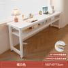 Escritorio Doble Largo Estudiante Hogar Dormitorio Aprendizaje Escritura Casa de Alquiler Mesa de Computadora Rectangular Mesa Estrecha de Pared