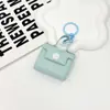 Bolsa de llaves portátil de color caramelo, bolsa para auriculares, monedero, colgante para llavero, tarjetero para artículos pequeños, colgante de bolsa de almacenamiento