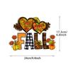 Nuevas Pegatinas de Transferencia de Calor Serie Otoño Acción de Gracias para Ropa de Adultos y Niños Camiseta Impresión DIY Hecha a Mano