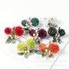 Diadema de flor artificial base Mori accesorios DIY ramillete sombrero de paja mar de flores bola de espinas de erizo de mar ramo pequeño material planta de simulación