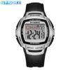 SYNOKE nuevo reloj electrónico vintage para hombre, pantalla grande, sencillo, impermeable, luminoso, reloj deportivo para estudiantes