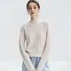 Kangsai Ni Malha 100% Pura Caxemira Peça Única Feminina Top com Bainha Enrolada Suave e Aderente Camisola Camada Interna para o Trabalho