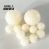 Bola Sólida de Nylon PA66 12mm 12.7mm Bola de Plástico para Rodamiento Válvula