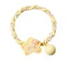 Faixa de cabelo de estrela tímida de desenho animado Corda de elástico de cabelo durável de alta elasticidade para meninas doces Acessórios de cabelo de elástico para coque infantil