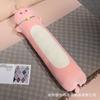 Almohada larga de mano vertical con diseño de animal de dibujos animados, con forma de gato, bonita almohada tamaño queen para la cama, almohada larga para niña