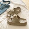 Chanclas de Moda Estilo Ins de Punta Cuadrada con Suela Gruesa Versátiles para Uso Exterior Sandalias de Verano Nuevas de Eva Antideslizantes con Altura