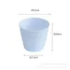 Venda por atacado fio de plástico Vaso de flor branco vaso vaso arranjo de flores escritório vaso de cultivo verde vaso de flor bonsai simulação