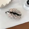 Pinza de Plátano de Organza con Puntos Corbata Cola de Caballo Alta Pinza Vertical Simple Moda Estilo Coreano Accesorios para el Cabello Coreanos Sensación de Lujo Ligero Pinza para el Cabello para Mujeres