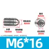 Tornillo de bola de acero inoxidable 304 bozi bozi bola de posicionamiento juego de bola de acero émbolo de resorte máquina M2.5-M16