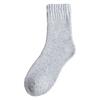 Meias Masculinas Longas Ins Tendência Aconchegante Outono e Inverno Quente Aconchegante Veludo Toalha Masculina Inverno Cano Médio Atacado