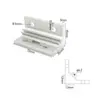 Ángulo Extruido Asiento de Ángulo de Aluminio Engrosado Código de Ángulo de Aluminio Pieza de Ángulo de Aluminio de 90 Grados Conector de Perfil de Aluminio 4080 Ángulo de Aluminio Reforzado 4040 Otros
