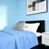 Colcha de Fibra de Soja, Colcha de Verano Refrigerante Grado A Materno e Infantil, Colcha de Aire Acondicionado para Dormitorio de Estudiantes, Ropa de Cama, Colcha de Verano Individual de Algodón Puro