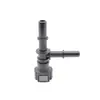 9.49 conector rápido de tubería de combustible para coche de tres vías gasolina diésel metil etanol conector rápido de bomba de aceite Yin y Yang conector de urea