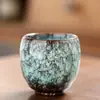 Taza de té de cerámica con esmalte de horno Taza Maestra Taza de té Té Juego de té Kung Fu Taza de huevo de dragón con esmalte Tianmu tazón de té taza individual