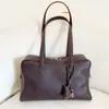 2026 Novo Modelo Couro de Vaca Victoria Bolsa Boston de Grande Capacidade Bolsa Feminina de Couro Genuíno Bolsa de Mão para o Trabalho Bolsa Feminina