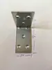 Conector de muebles de hierro en ángulo con código de ángulo de hardware engrosado, marco de fijación de hierro en ángulo recto, soporte para gabinete de baño, código de ángulo grande de cinco orificios