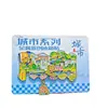 Imanes para Refrigerador de Aleación Yangshuo Guangxi, Souvenirs Turísticos Originales Tendencia Nacional, Imanes Metálicos para Refrigerador Culturales y Creativos de Monumentos al por Mayor
