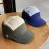 Gorra de Béisbol Fina Transpirable de Secado Rápido para Exteriores para Mujer, Gorra Deportiva Transparente con Bloques de Color y Parches de Malla para Pareja para Hombre, Moderna