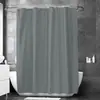 Cortina de ducha PEVA beige, engrosada e impermeable, cortina divisoria de baño, stock de fábrica, no requiere taladro, viene con ganchos, suministro transfronterizo