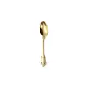 Juego de Cubiertos de Acero Inoxidable: Cuchillo, Tenedor, Cuchara, Cuchillo de Bistec de Lujo de Alta Gama Estilo Occidental, Cuchara de Postre Estilo Palacio 304, Cucharita de Café