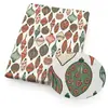 Tela de algodón poliéster fina con estampado de patrón de serie navideña o tela impermeable o lona de poliéster tela para bolsa de patchwork hecha a mano DIY mantel camisa falda de pijama