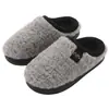 Pantuflas de Algodón Hamuding para Mujer Invierno 2026 Estilo Nuevo Hogar Cálido Felpa Gruesa Suela Gruesa Sencillas Pantuflas de Algodón para Pareja Hombres