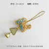 [Nuevo Producto para el Festival de Mediados de Otoño] Bolsita Serie Verde Xinyou con Bordado Estilo Tradicional, Colgante de Puerta Festivo con Materiales Florales