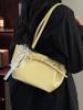 Bolso para Mujer, Estilo Coreano Ins Moda Trendy Bolso Cubo Plisado Modelo Nuevo 2026, Bolso de Hombro Estilo Simple para Mujer