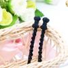 Estrella negro clip pinza para el cabello moda clip lateral pinza para el cabello Yiwu joyería clip clip